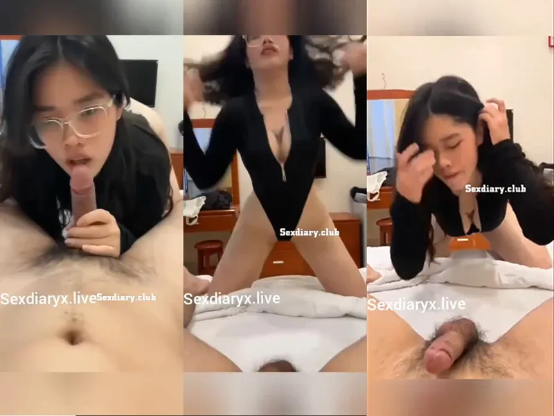 Em rau vú bự kính cận mút thằng nhỏ điêu luyện